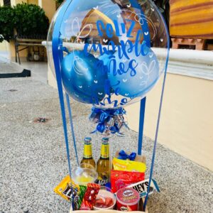 Detalle con globo aerostatico viajes de sabores