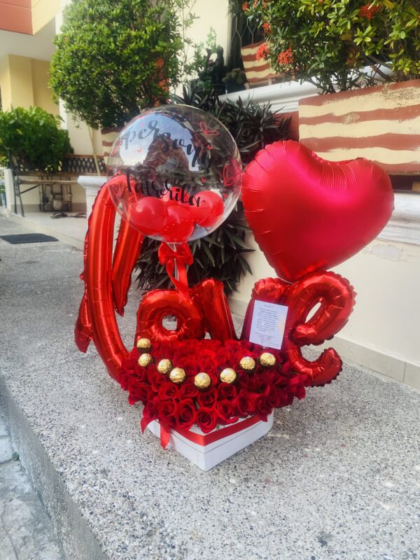 Arreglo de corazon amor infinito