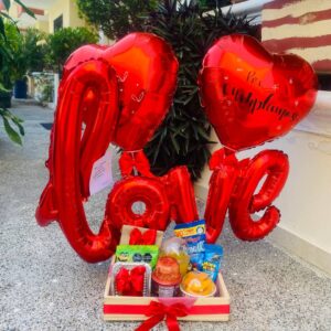 Desayuno love edicion corazones rojos