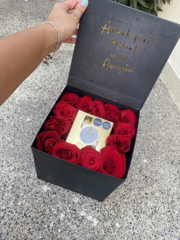 Caja sorpresa con ferrero
