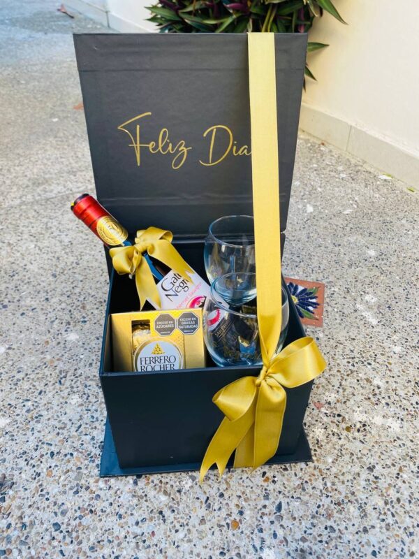 Caja brindis de amor