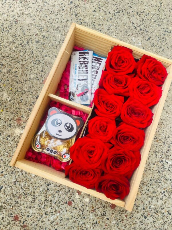 Caja deslizable de chocolate