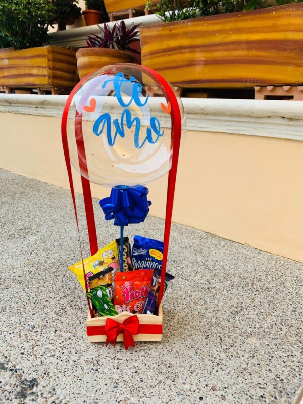 Mini aerostático dulce